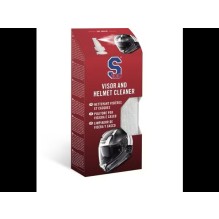 S100 Visor & Helmet Cleaner (Flaske 100 ml og mikrofiberklut)