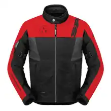 SPIDI CORSA H2OUT BLACK ANTRACITE RED JAKKE