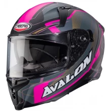 CABERG AVALON X OPTIC MATT BLACK/GREY/FUCHIA S
